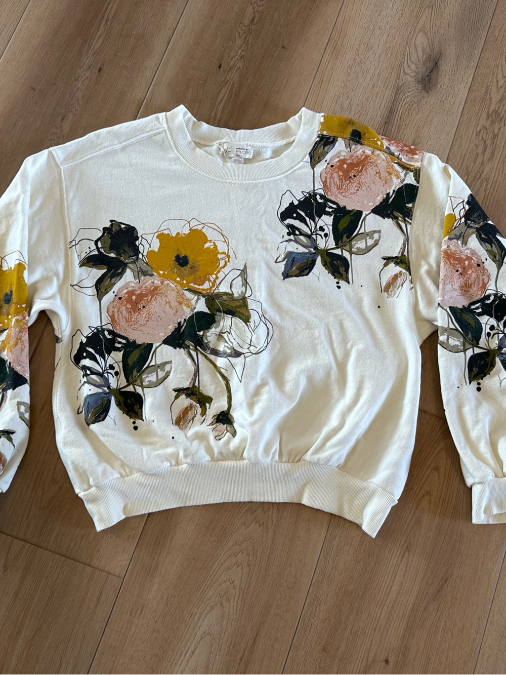 Bubble Sweatshirt by Pilcro: Leigh Viner Edition